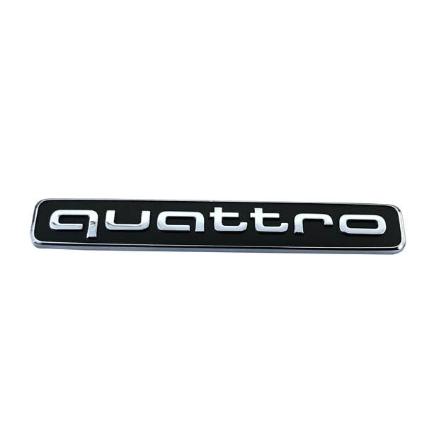 Original Schriftzug "quattro"