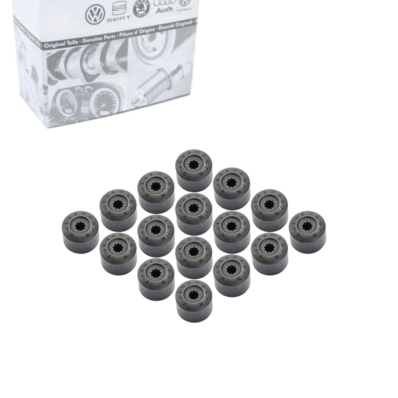 Original Radschraubenkappen